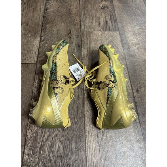 Adidas Adizero Electric Scrooge McDuck Gold Football Cleats IE6557 Men’s Size 10 - Picture 5 of 8